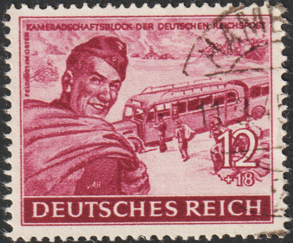 MiNr. 890 gestempelt, Plattenfehler
