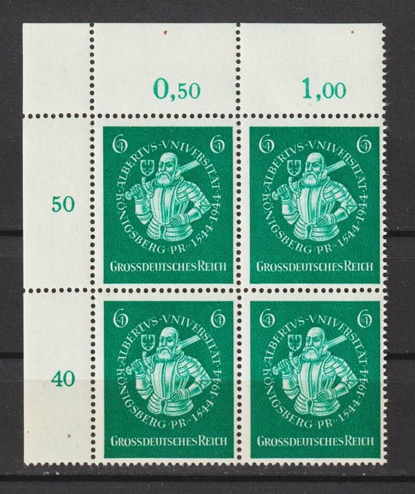 MiNr. 896 postfrische Bogenecke