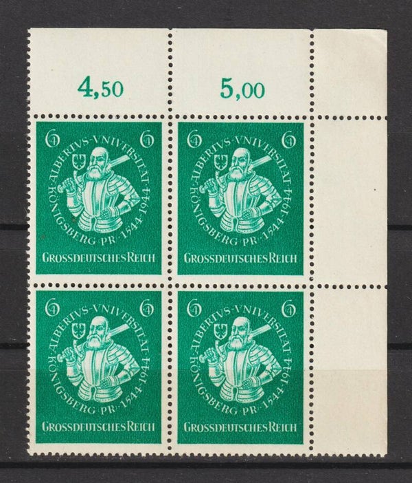 MiNr. 896 postfrische Bogenecke