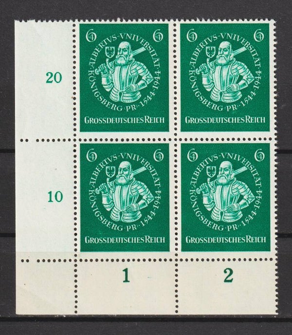 MiNr. 896 postfrische Bogenecke