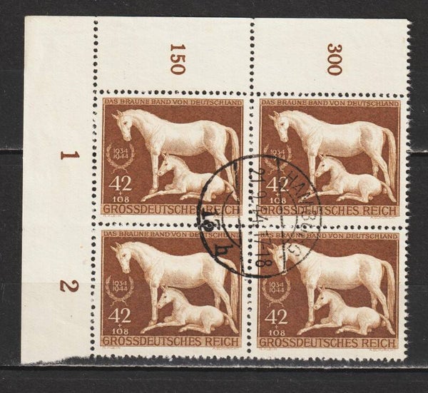 MiNr. 899 gestempelte Bogenecke