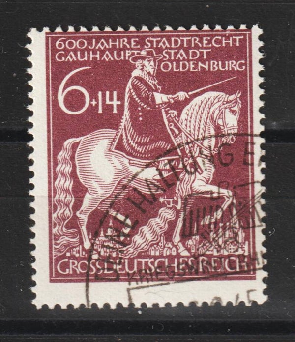 MiNr. 907 gestempelt, Plattenfehler XI (f1)