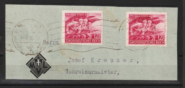 MiNr. 908 Briefstück