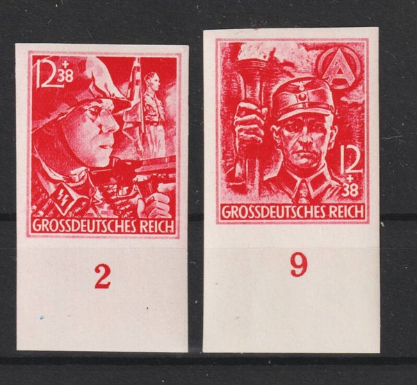 MiNr. 909-910 U postfrisch ** geprüft Schlegel BPP