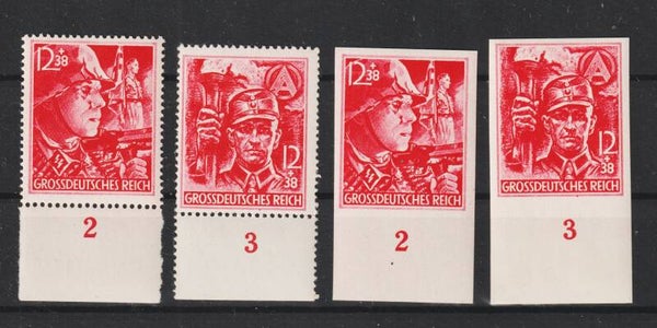 MiNr. 909-910 gezähnt / ungezähnt postfrisch, postfrisch **