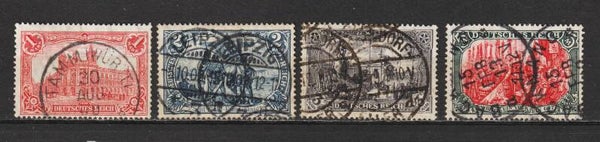 MiNr. 94-97 AI gestempelt