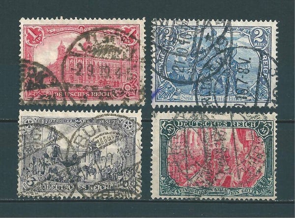 MiNr. 94-97 gestempelt