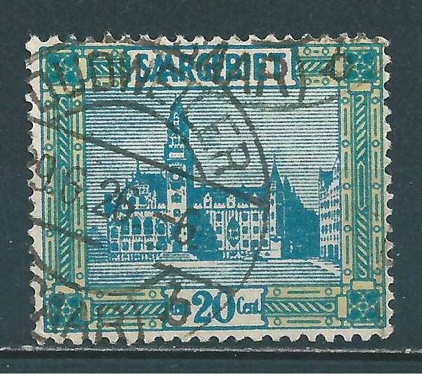Saar MiNr. 99 Vollstempel (0464)