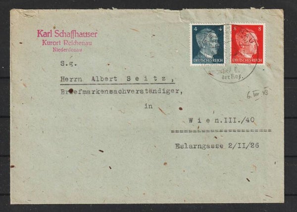 MiNr. 783, 786 Brief, Sonderstempel (a144)