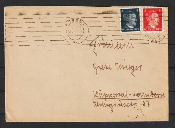 MiNr. 783, 786 auf Brief (a147)