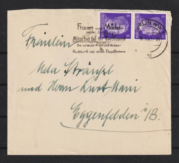 MiNr. 785 Mehrfachfrankatur auf Beleg (a156)