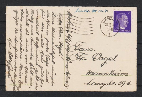 MiNr. 785 Einzelfrankatur auf Postkarte  (a84)