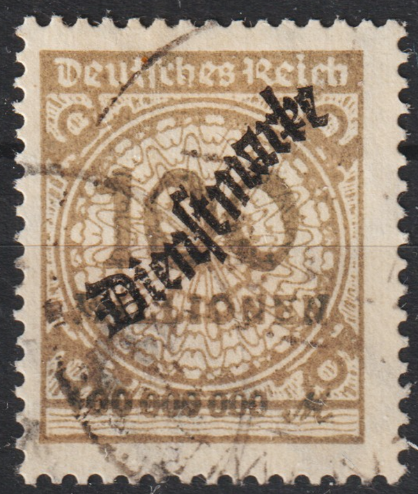 MiNr. D 82 gestempelt   (ad)