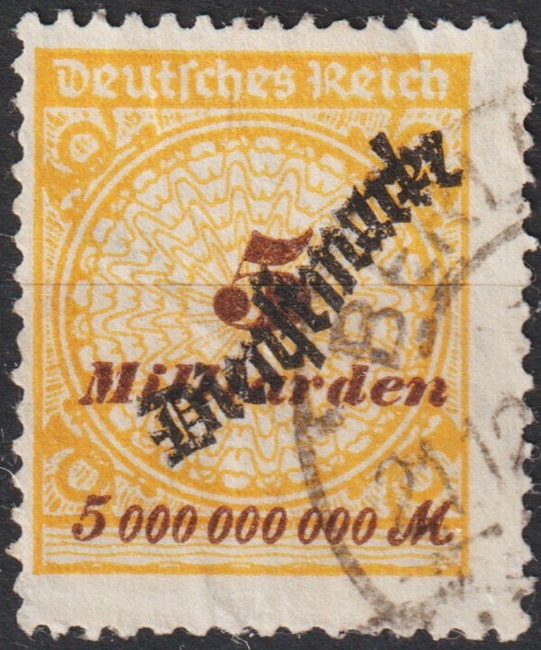 MiNr. D 85 gestempelt, geprüft  (ad)