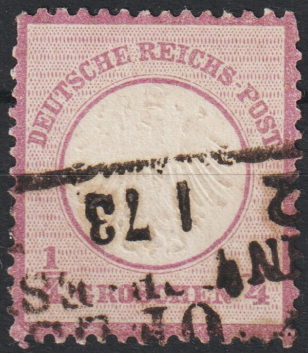 MiNr. 1 gestempelt  (ag)