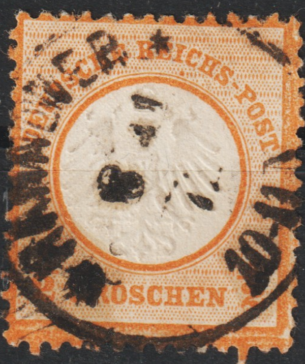 MiNr. 14 gestempelt   (ag)