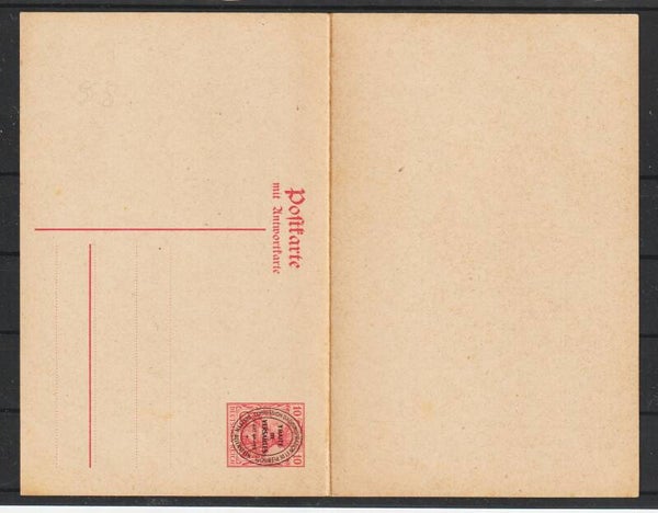 Allenstein Ganzsache P 8  (asdg)