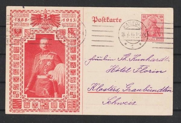 Ganzsache PP “Kaiser Wilhelm 1888-1913”  (ar)