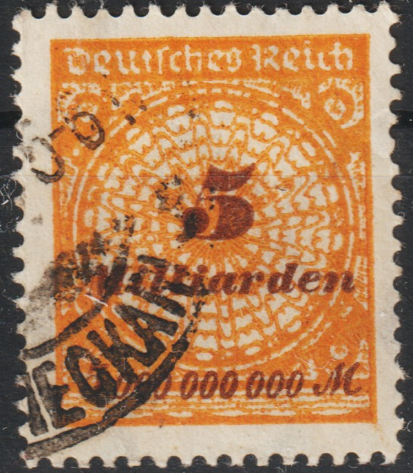 MiNr. 327 gestempelt, Markenbild  (as31)