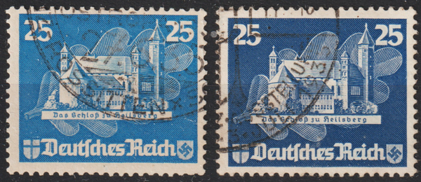 MiNr. 579 gestempelt, Farben  (as32)