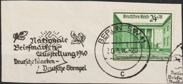 MiNr. 743 Briefstück   (as32)
