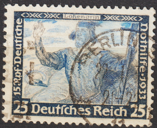 MiNr. 506 gestempelt, Abart (as33)