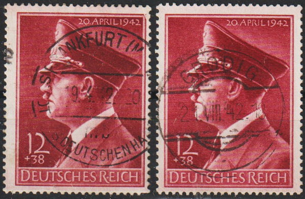 MiNr. 813 x / y gestempelt (as42)