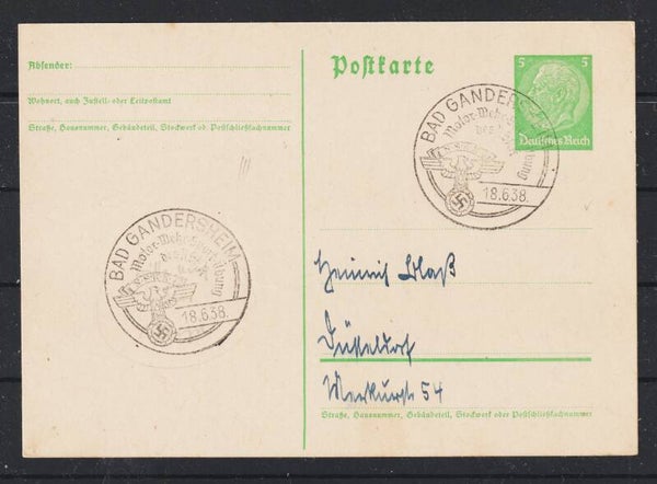 BAD GANDERSHEIM 18.6.38 Motor-Wehr-Sport-Übung des NSKK (as45)