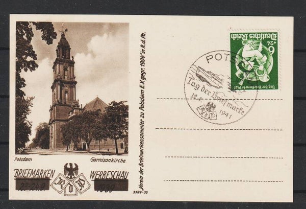 MiNr. 762 auf Postkarte "Briefmarken Werbeschau"   (as62)