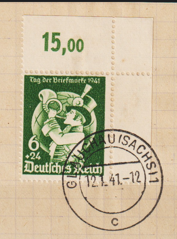 MiNr. 762 Bogenecke auf Briefstück, FDC (as62)