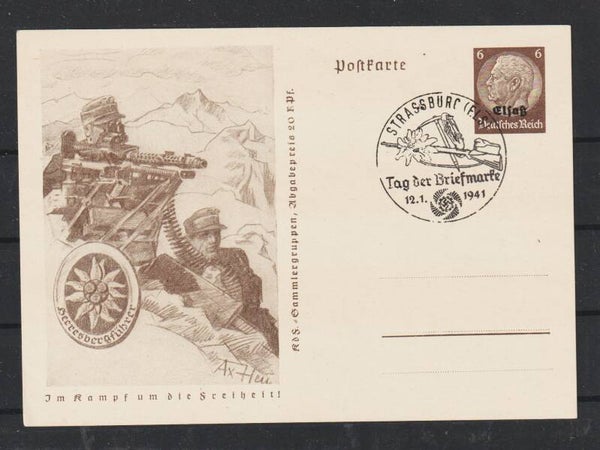 Elsaß Ganzsachen Karte P4 / 02  (as62)