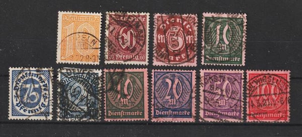MiNr. 65, 66-68, 69-74 gestempelt   (as66)