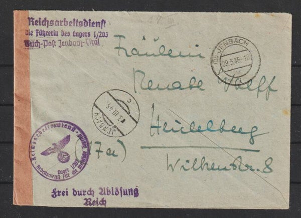 Reichsarbeitsdienst Lager 1/203 Für die weibliche Jugend  (as83)