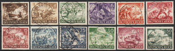 MiNr. 831-842 gestempelt  (as84)