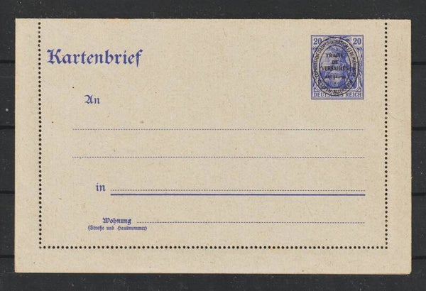 Allenstein Kartenbreif K 2  (asdg)