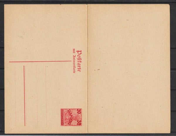 Danzig Ganzsache P 9   (asdg)