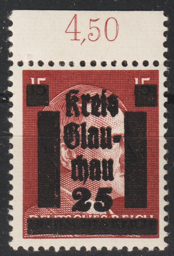 Glauchau, MiNr. 8 postfrisch ** (aslo)