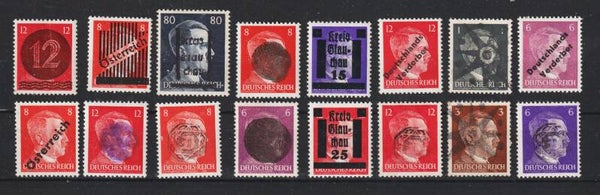 Lokalausgaben verschiedene Aufdrucke  (aslo)