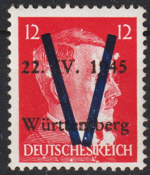 Saulgau MiNr. V ungebruacht *, geprüft  (aslo)