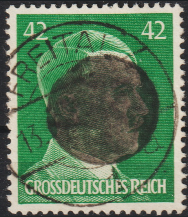 Sächsische Schwärzung A.H. MiNr. A 795 gestempelt   (aslo)