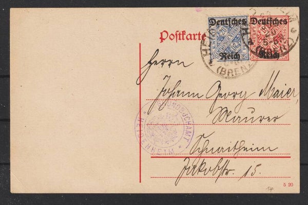 Ganzsachen Karte DP 11 / 06   (b132)