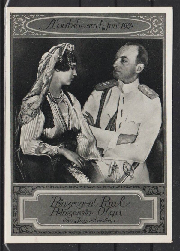 Staatsbesuch Juni 1939 von Prinzregent Paul ...    (b148)