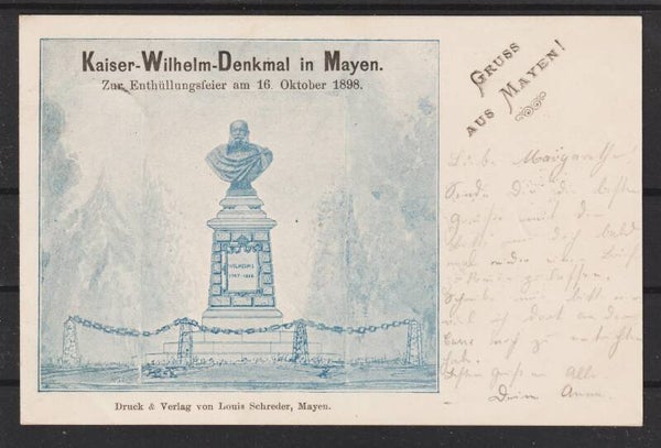 KAISER-WILHELM-DENKMAL in Mayen  (b180)