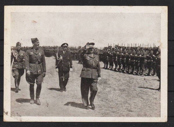 Propaganda Karte: Rückkehr der Legion Kondor    (b182)