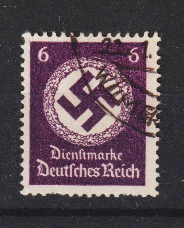 MiNr. D 169 c gestempelt, Zahnfehler   (b185)