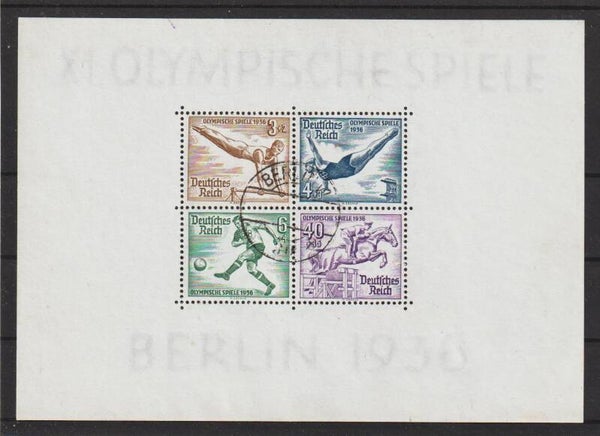 Block 5 gestempelt (b187)