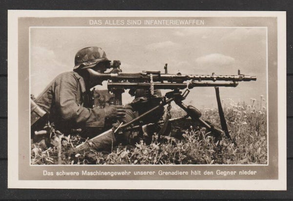 Propaganda Karte "Über allem steht die deutsche Infantrie"  Adolf Hitler  (b211)