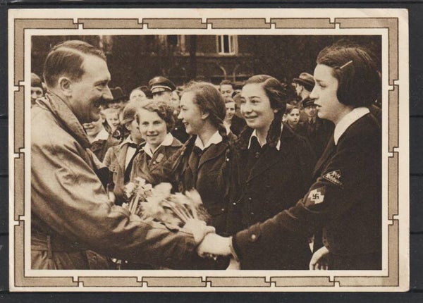 Propaganda Karte   Adolf Hitler  (b213)