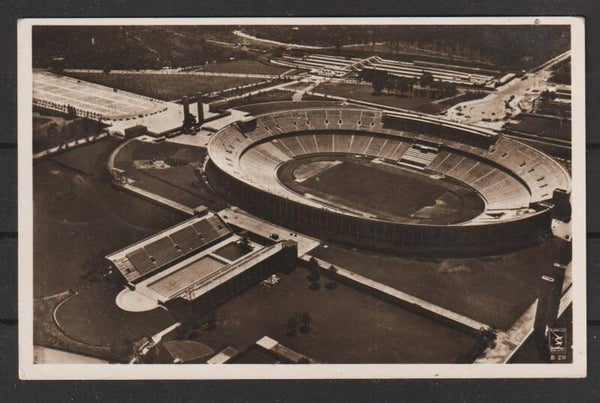 Propaganda Karte, Olympische Spiele 1936  (b217)