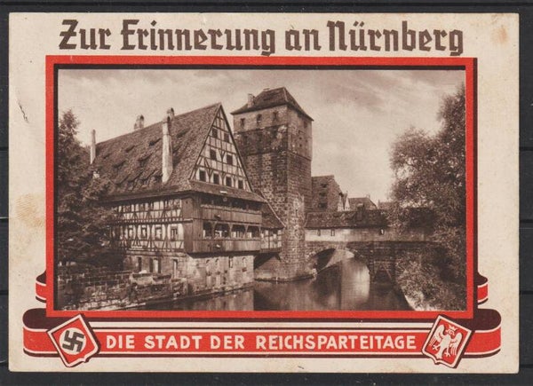 Propaganda Karte Zur Erinnerung an Nürnberg   (b224)
